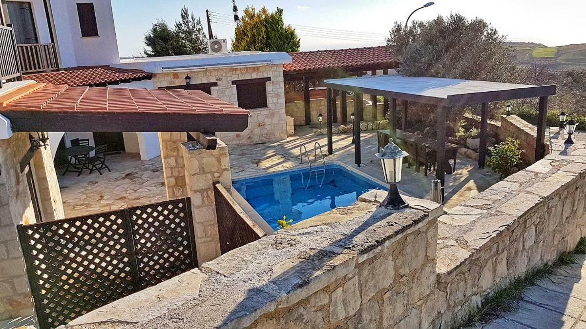 Magnificent Villa In Akamas Peninsula Paphos Eksteriør bilde