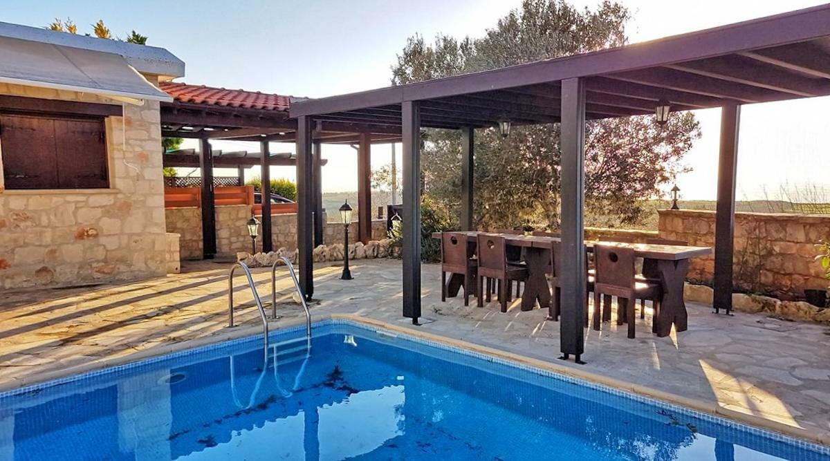 Magnificent Villa In Akamas Peninsula Paphos Eksteriør bilde